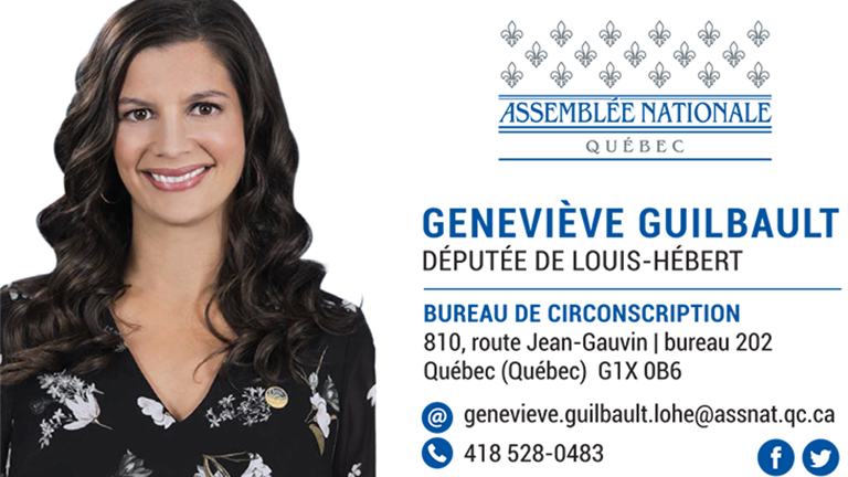 Ms. Genevive Guilbault.