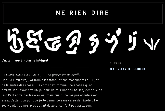 Site web de Jean-Sbastien Trudel/Lemieux
