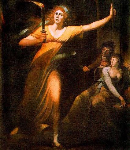 Johann Heinrich Fssli. Lady Macbeth somnambule.