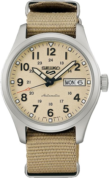 Erreur: SEIKO 5 Sport SRPJ83. Dix fois moins cher que mon erreur pr�c�dente, mais quand m�me quatre fois plus cher que ma montre actuelle vastement sup�rieure!