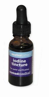 Teinture d'iode � 2%.