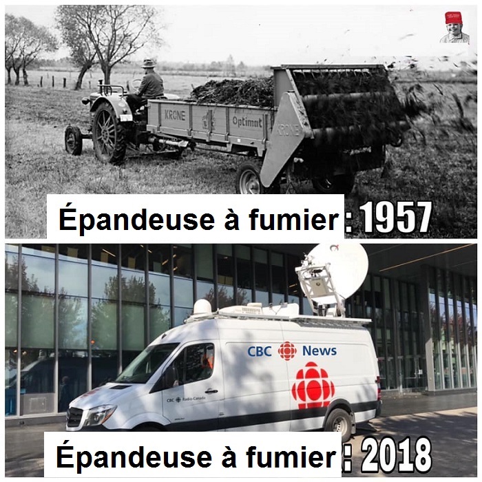 �pandeuse � fumier de la SRC.